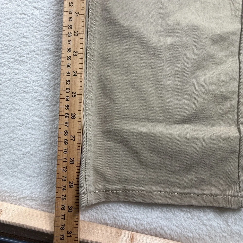 Levi's 541 Athletic Taper All Seasons Tech Pants Mens 40x30 Beige Cotton Stretch